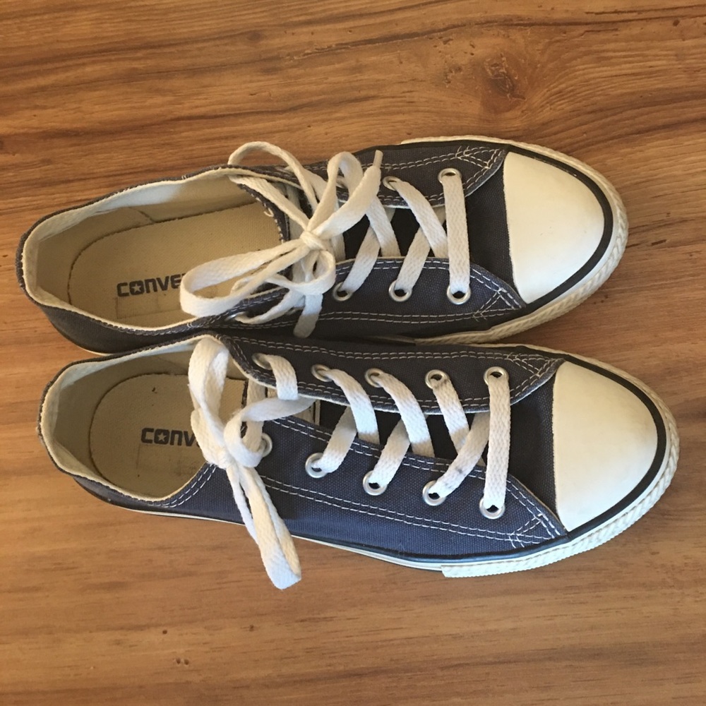 Converse All Star Blue Tennis Shoes